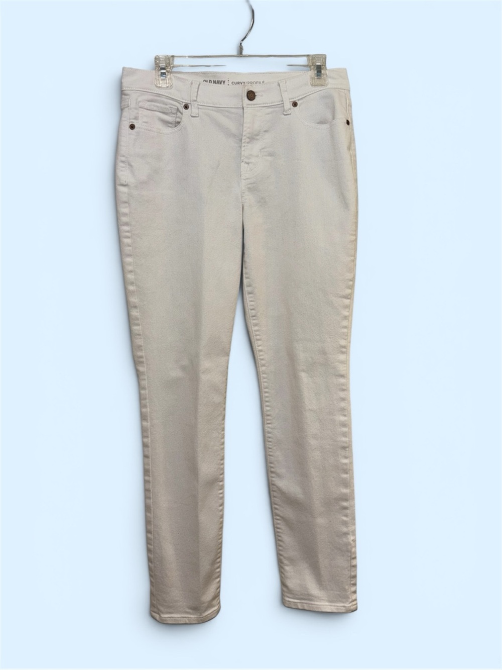 Old Navy White Skinny Jeans for Women - Clean High-Rise Fit